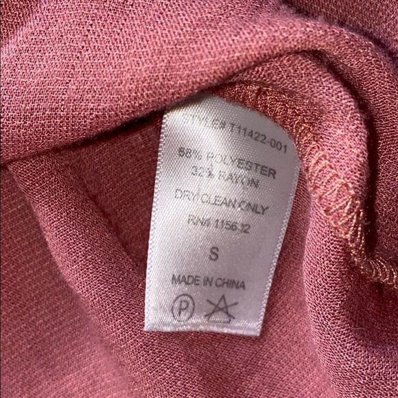 Lush Women's Blouse in Dusty Rose - Picture 7 of 7